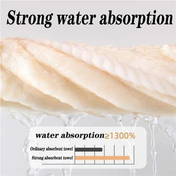 Microfiber Hand Towels Set of 4 Quick Dry Soft Absorbent Bathroom Kitchen Towels - Picture 4 of 7